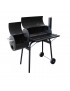 BARBECUE CUCCIOLO A CARBONELLA CON AFFUMICATORE KENTUCKY
