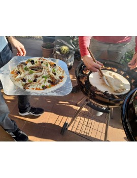 Barbecue FORNETTO mod. EXPLORER - nero - Ø 52 cm