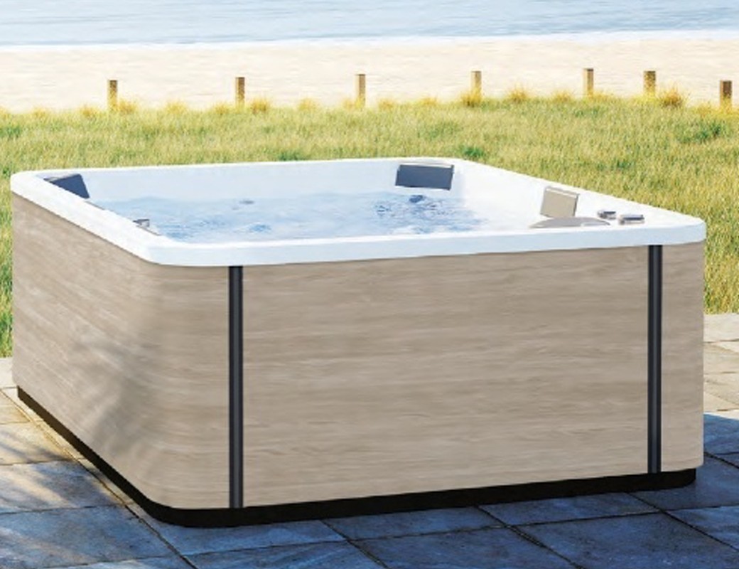 MINIPISCINA IDROMASSAGGIO HAPPY SPA A500 -Kinedo by Grandform- 5 posti