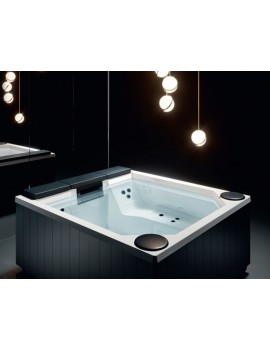 MINIPISCINA IDROMASSAGGIO QUARZ LIGHT 212 -Treesse- 5 posti
