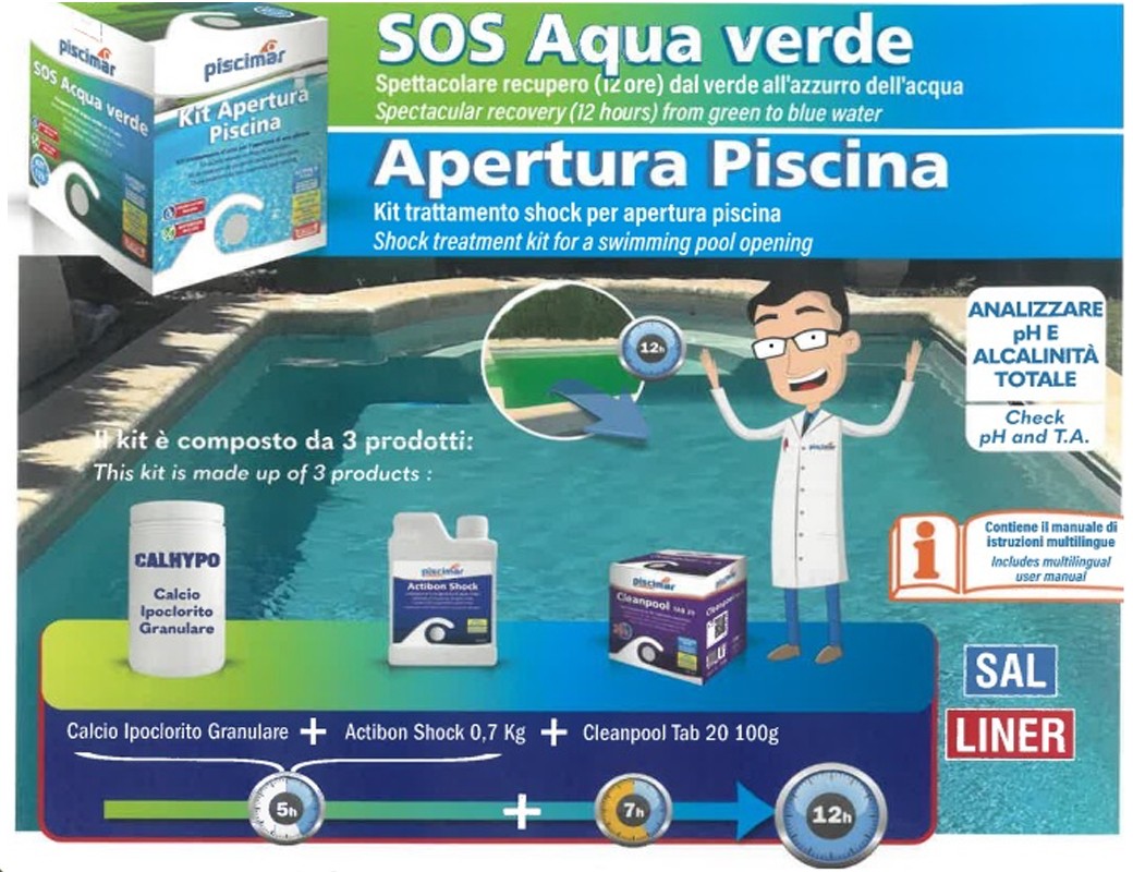 Kit SOS Acqua verde