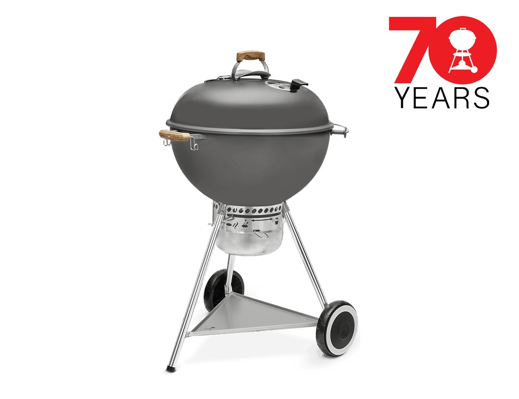 Barbecue WEBER mod. KETTLE EDIZIONE 70° ANNIVERSARIO - Grigio Hollywood- Ø 57 cm