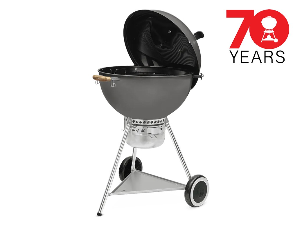 Barbecue WEBER mod. KETTLE EDIZIONE 70° ANNIVERSARIO - Grigio Hollywood- Ø 57 cm