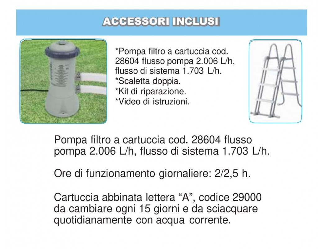 Piscina Rettangolare Prisma Frame 400 x 200 x H.122 cm INTEX 26790