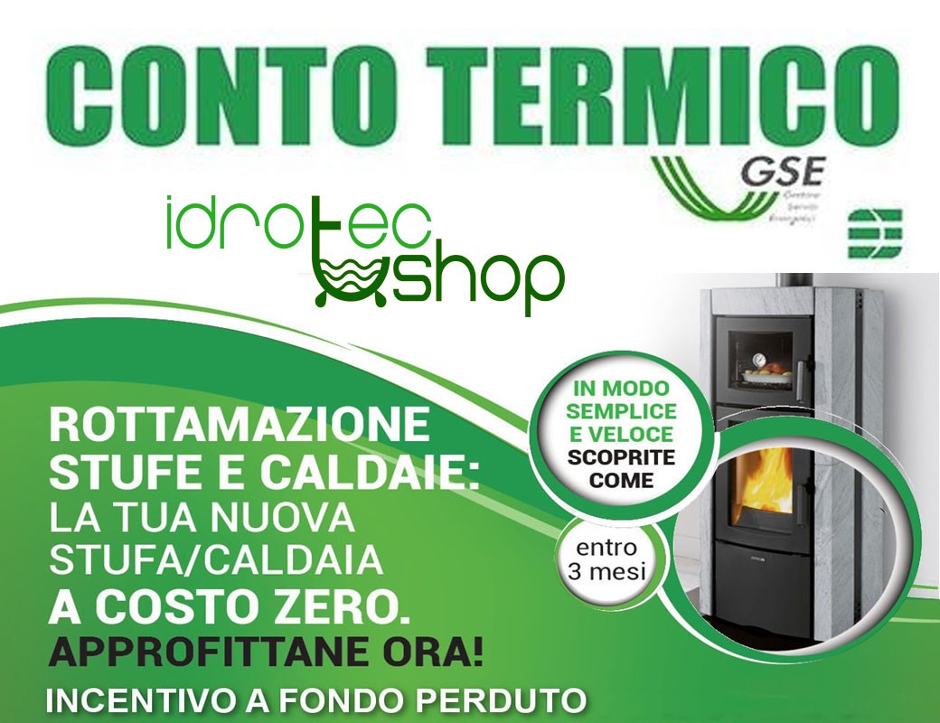Stufa a pellet Klover Dama Air 9 KW 4 stelle