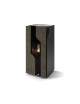 Stufa a pellet CS Thermos Sirmione 9 KW 5 stelle