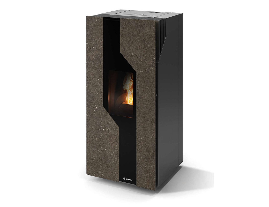 Stufa a pellet CS Thermos Sirmione 9 KW 5 stelle