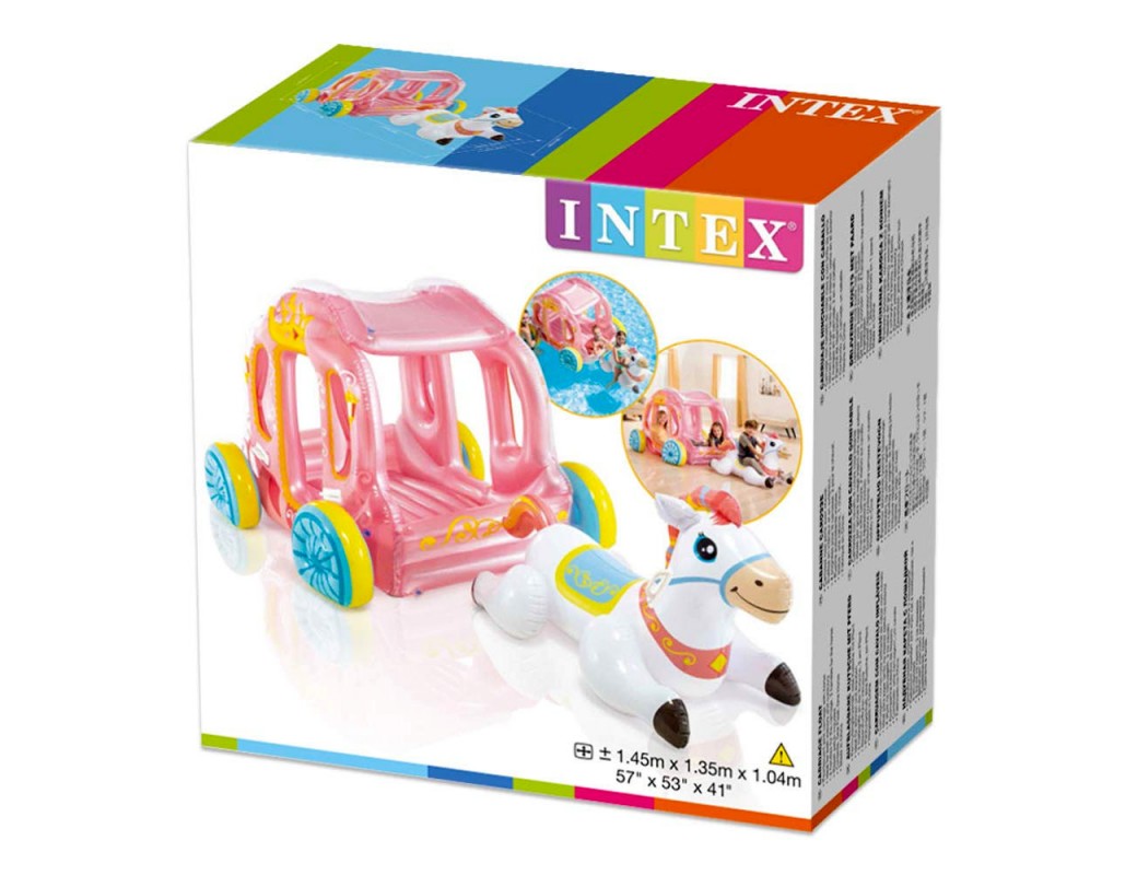 INTEX Gonfiabile Carrozza Per Principesse 56514
