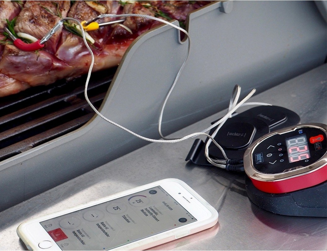 Weber I-Grill termometro con connessione bluetooth 7221