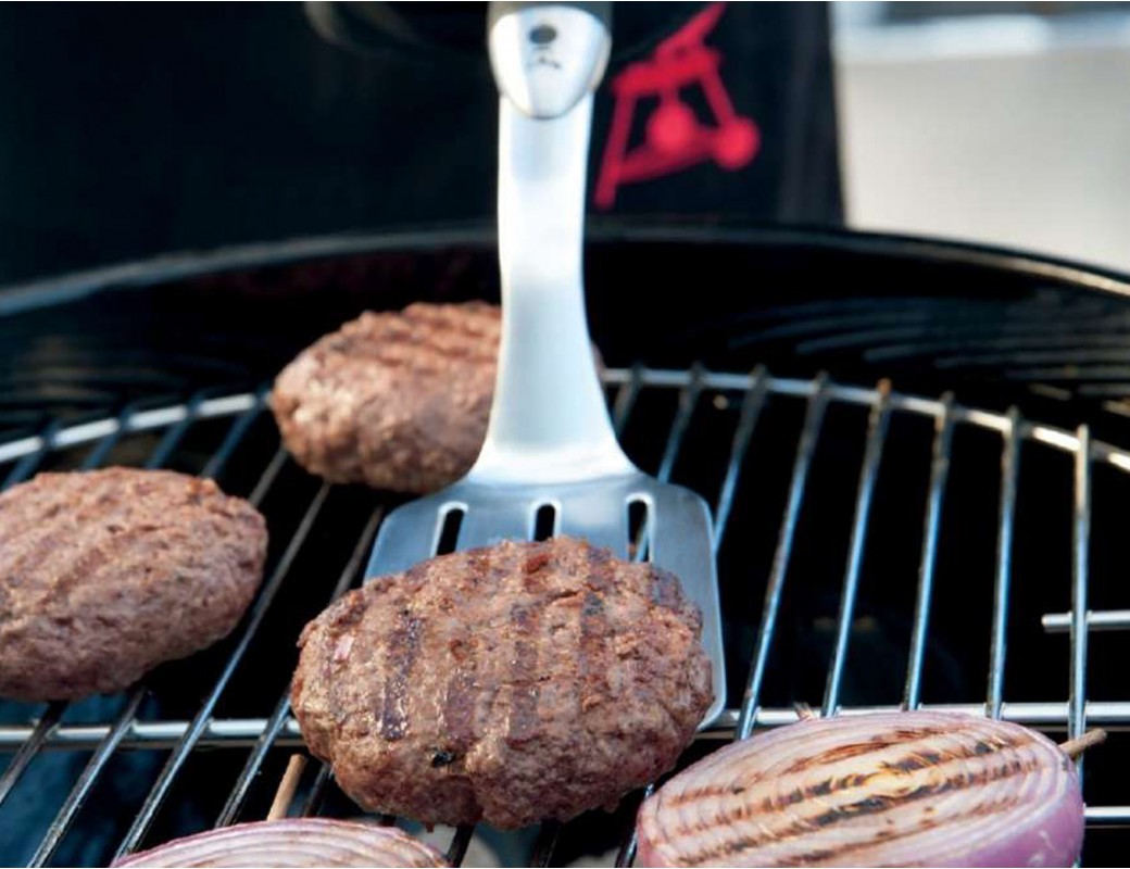 Weber Kit tre accessori con spatola, pinza e forchettone 6630