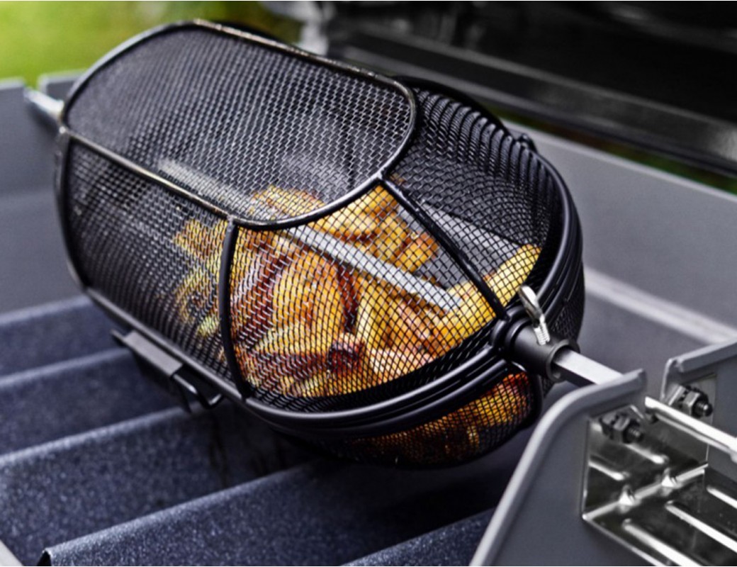 Weber Cestino a maglia fine per girarrosto Premium 17588