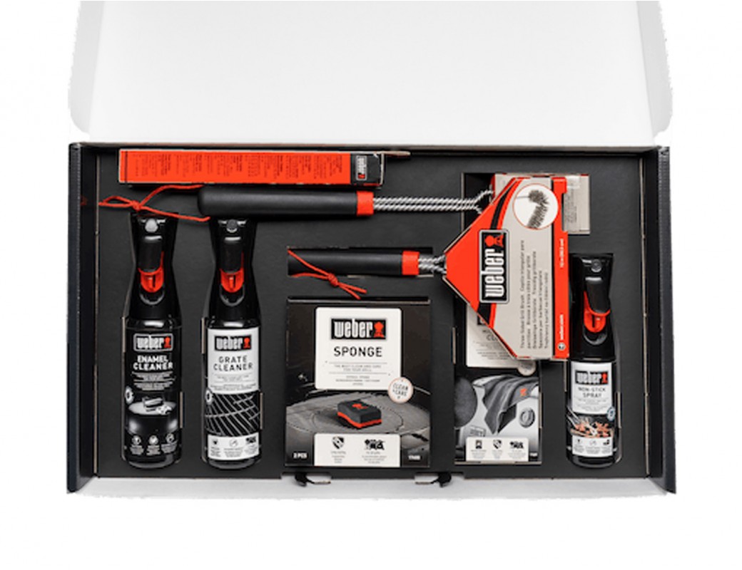Weber Kit di pulizia per barbecue a gas smaltati 18284