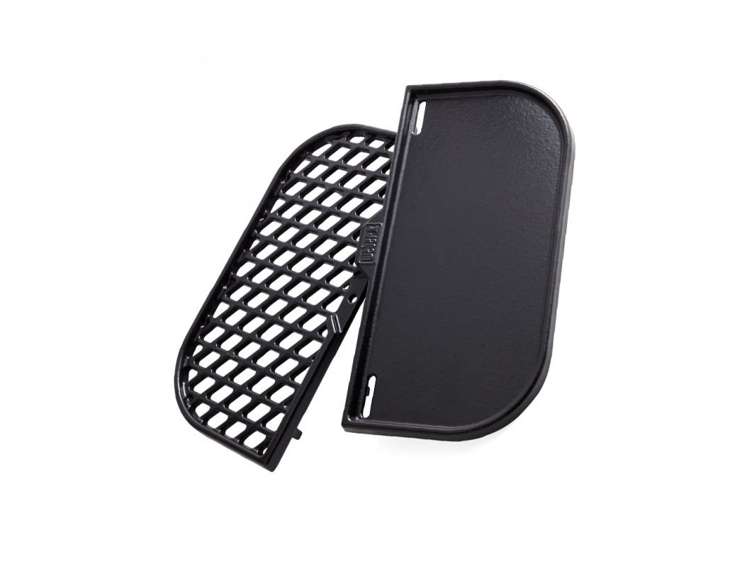 Weber Griglia e piastra compatibile con le griglie di cottura Gourmet BBQ System 8858
