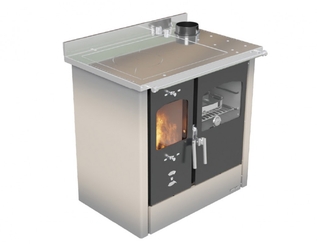 Cucina a legna Lincar Nada 9 KW 5 stelle