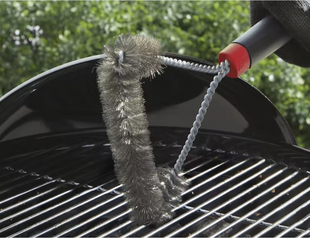 Weber Spazzola per griglie triangolare da 30 cm 6277