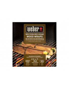 Weber Wraps da affumicatura al gusto di cedro rosso 17521