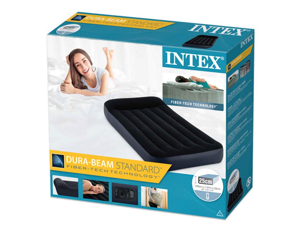 INTEX Materasso Singolo Dura-Beam Standard 64146