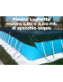 Telo di copertura invernale Laghetto per piscine con misura 2.80 X 6.60