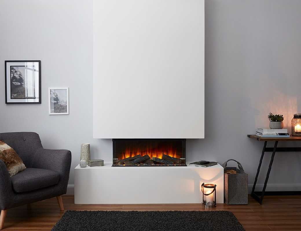 Caminetto MaisonFire elettrico a led ALISA 87/120/160/240