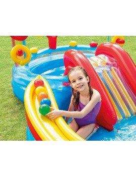 INTEX Piscina Gonfiabile Play Ground Arcobaleno 57453