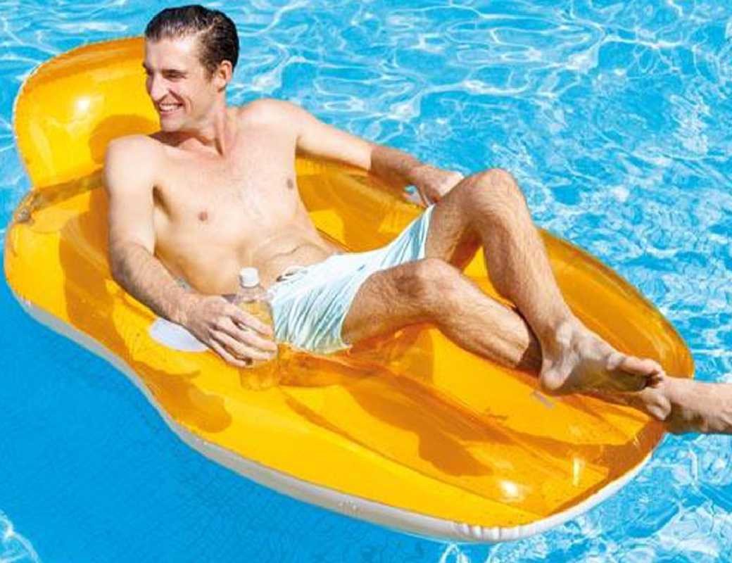 INTEX Gonfiabile Poltrona Relax con schienale 56805