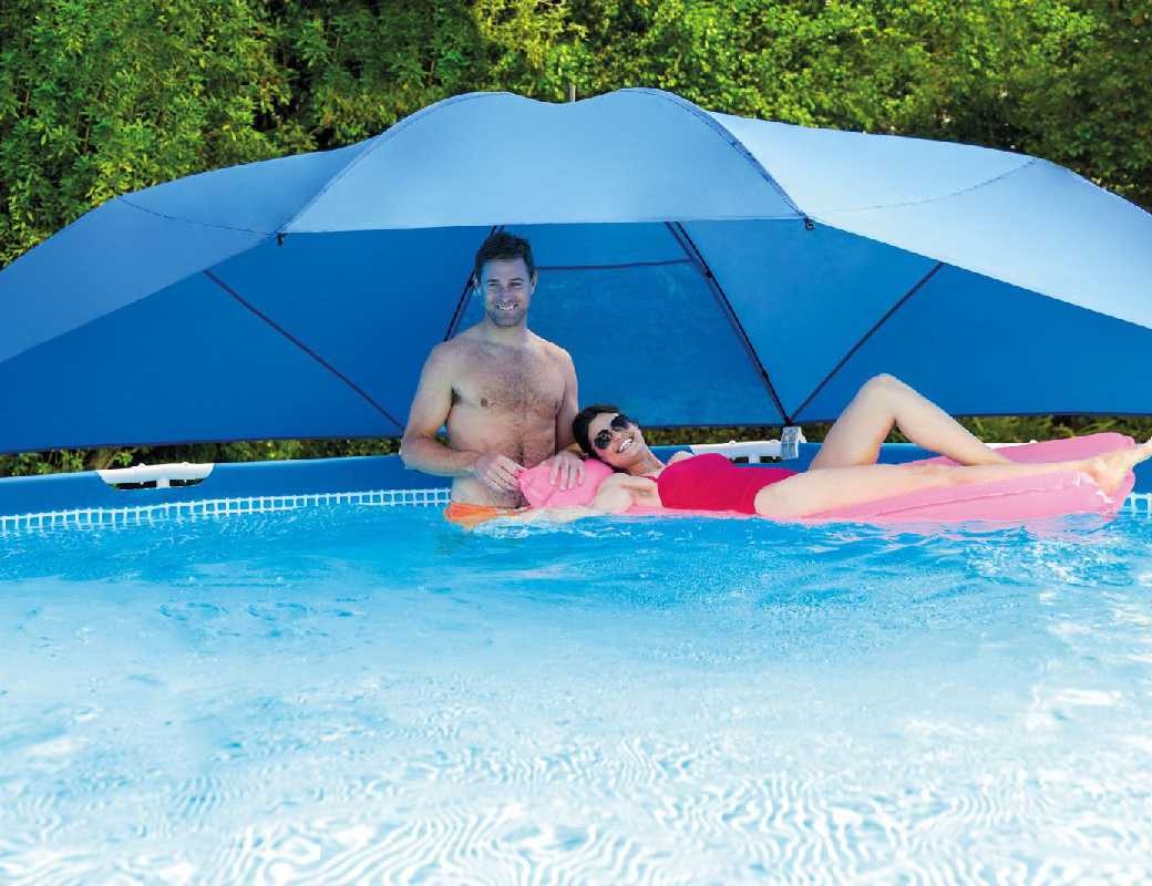 INTEX Tettoia per piscine frame e ultra frame rotonde 28050