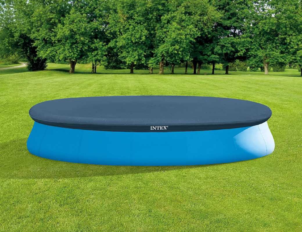 INTEX Copertura per piscina fuori terra tonda diametro 457 cm 28023