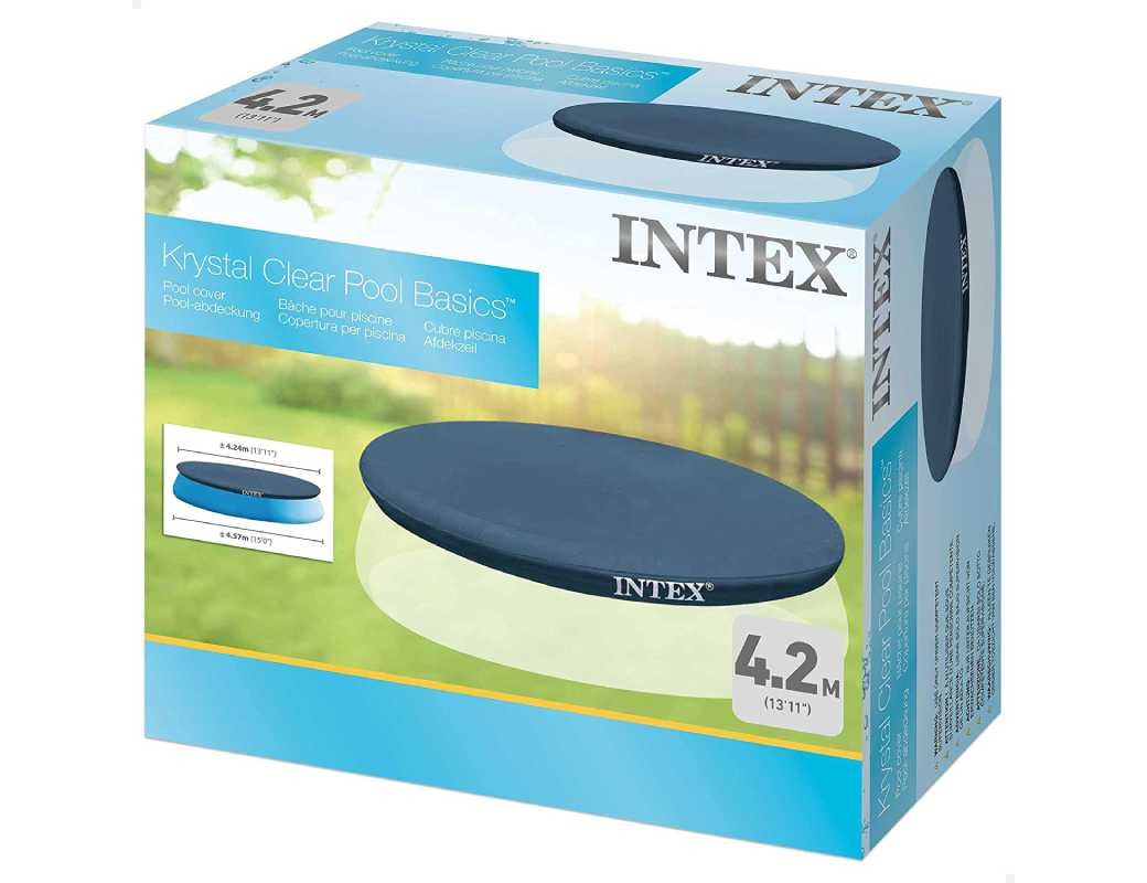 INTEX Copertura per piscina fuori terra tonda diametro 457 cm 28023
