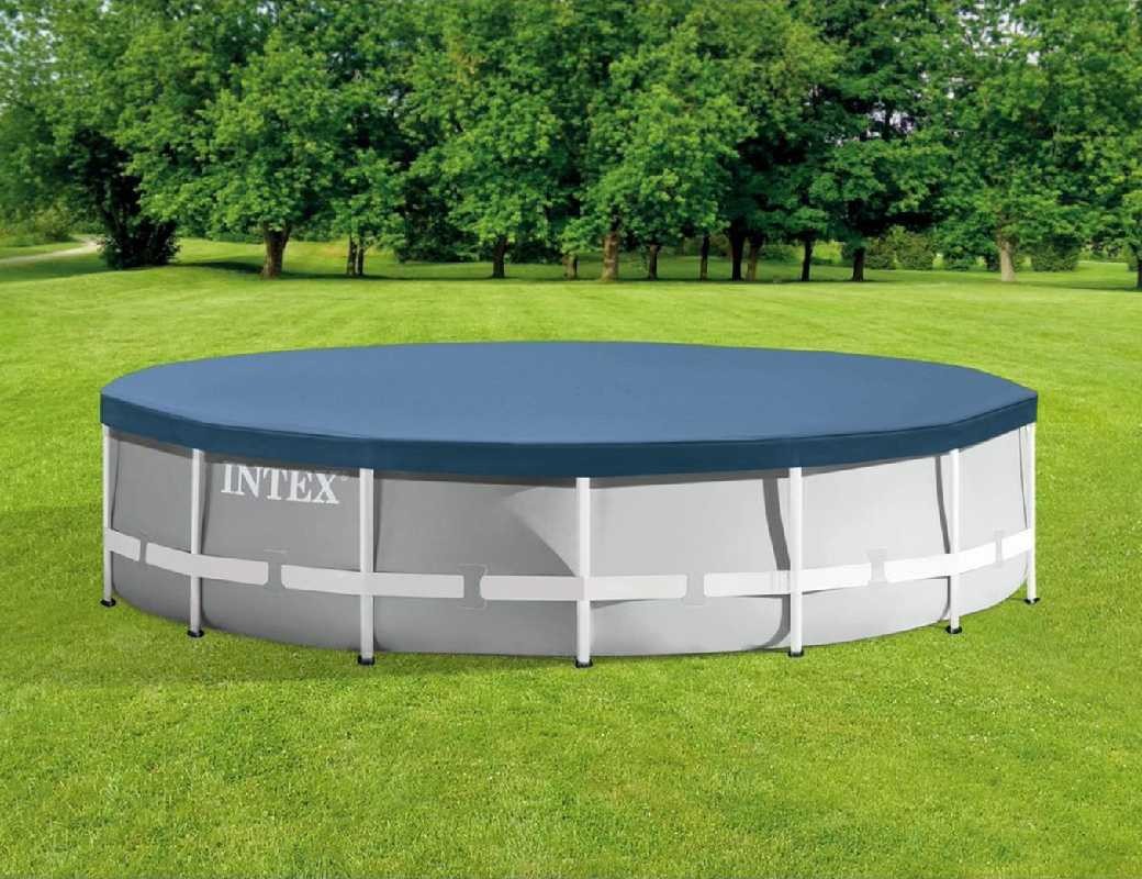 INTEX Copertura per piscina fuori terra tonda diametro 457 cm 28032