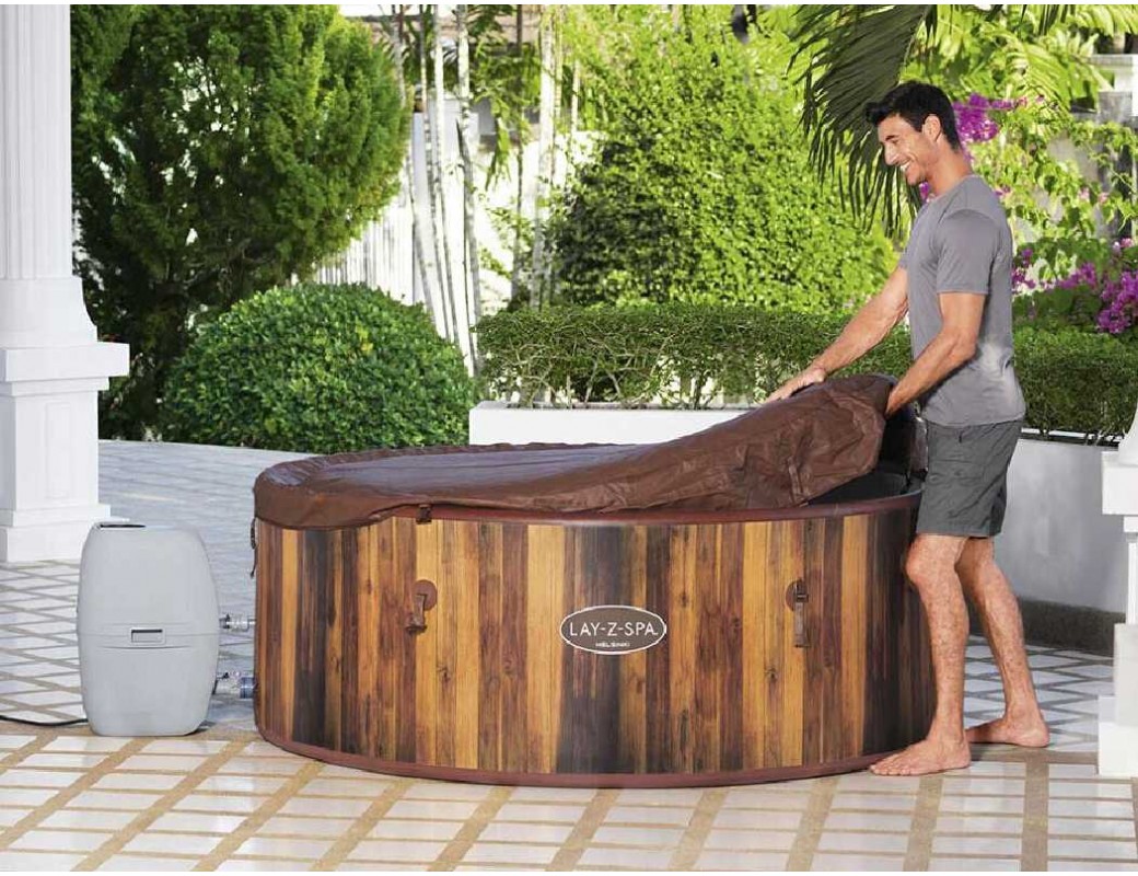 Idromassaggio gonfiabile Lay-Z-Spa Helsinki Airjet 180 X 66 cm 6 posti BESTWAY 60025