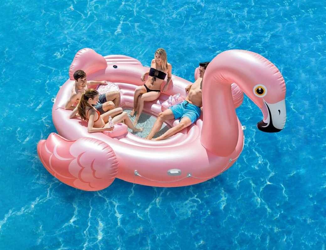 INTEX Gonfiabile fenicottero 57267