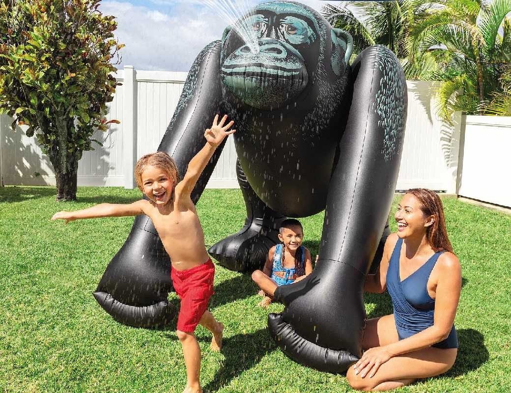 INTEX Gonfiabile Gorilla Gigante a Spruzzo 56595
