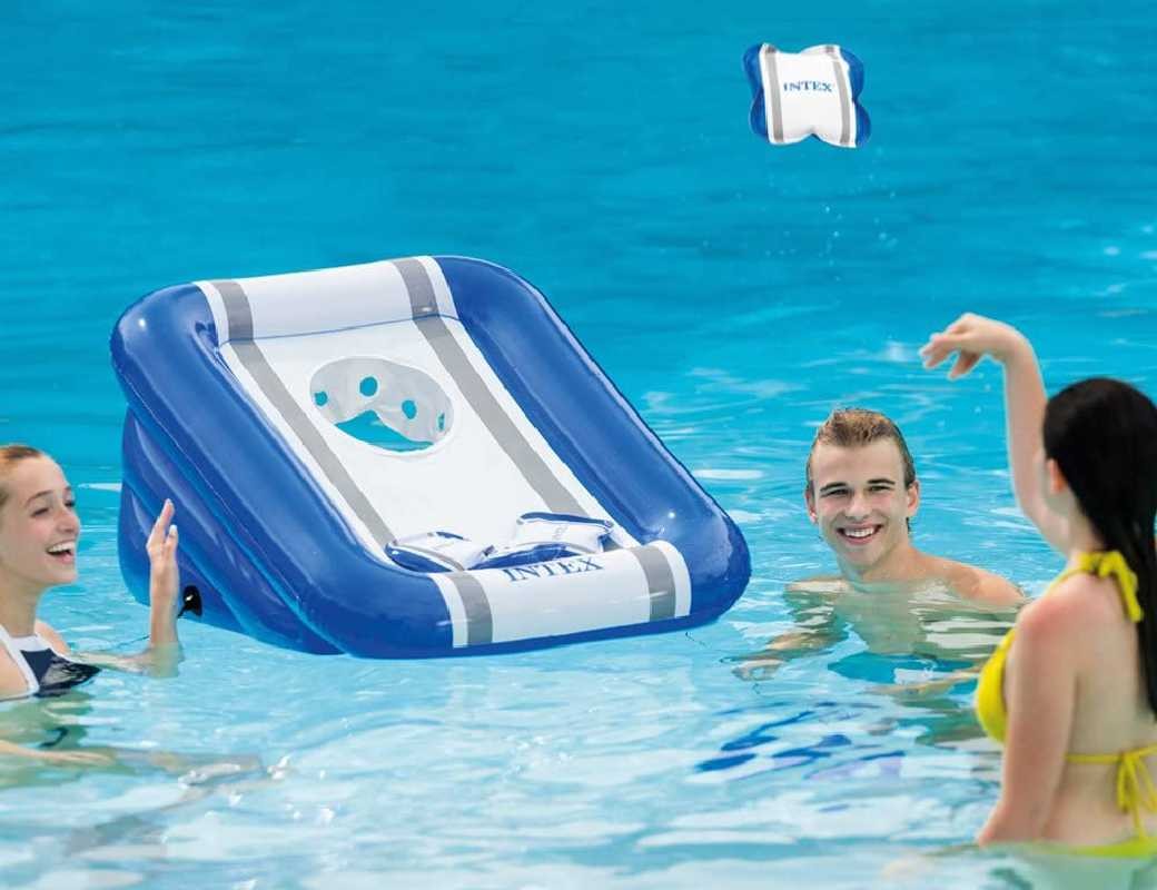 INTEX Gonfiabile Gioco Canestro Galleggiante 57503