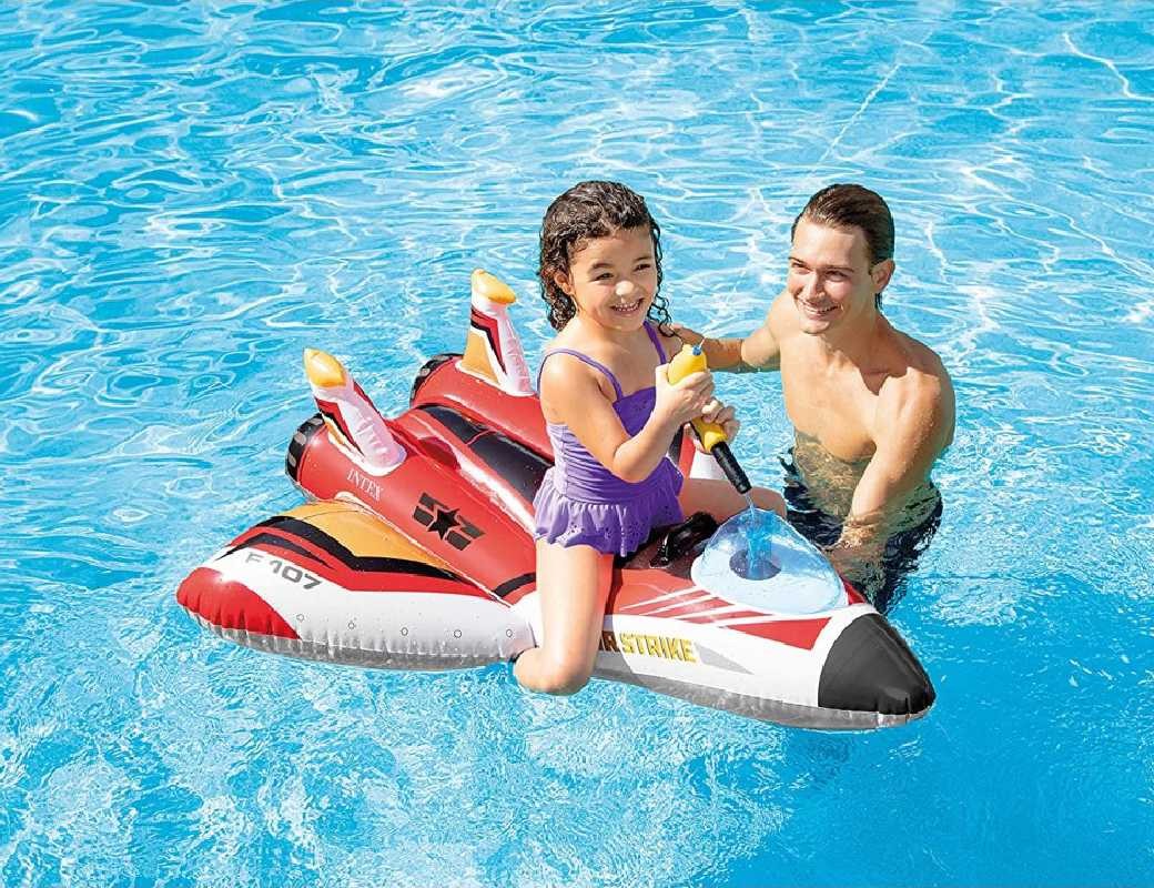 INTEX Gonfiabile Acquascooter Blu o Rosso 57536