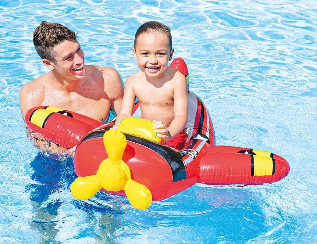 INTEX Gonfiabili Canottini Aereo, Pesce e Motoscafo 59380