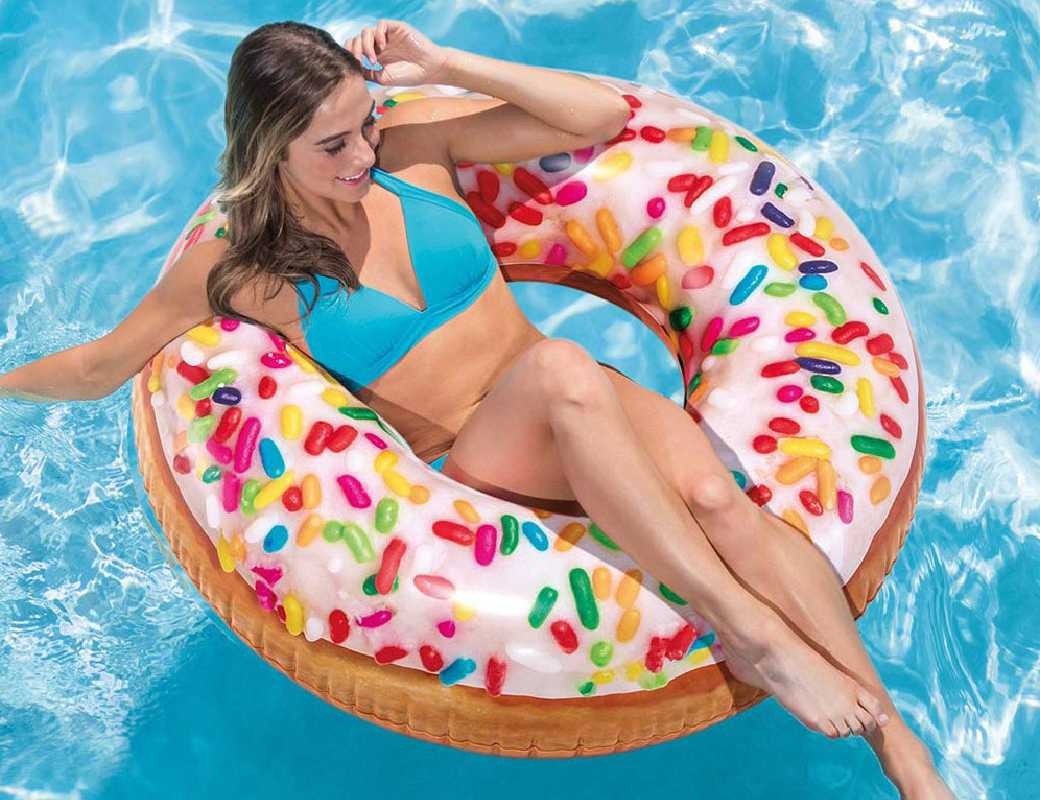 INTEX Gonfiabile Salvagente Ciambella Con Zuccherini 56263