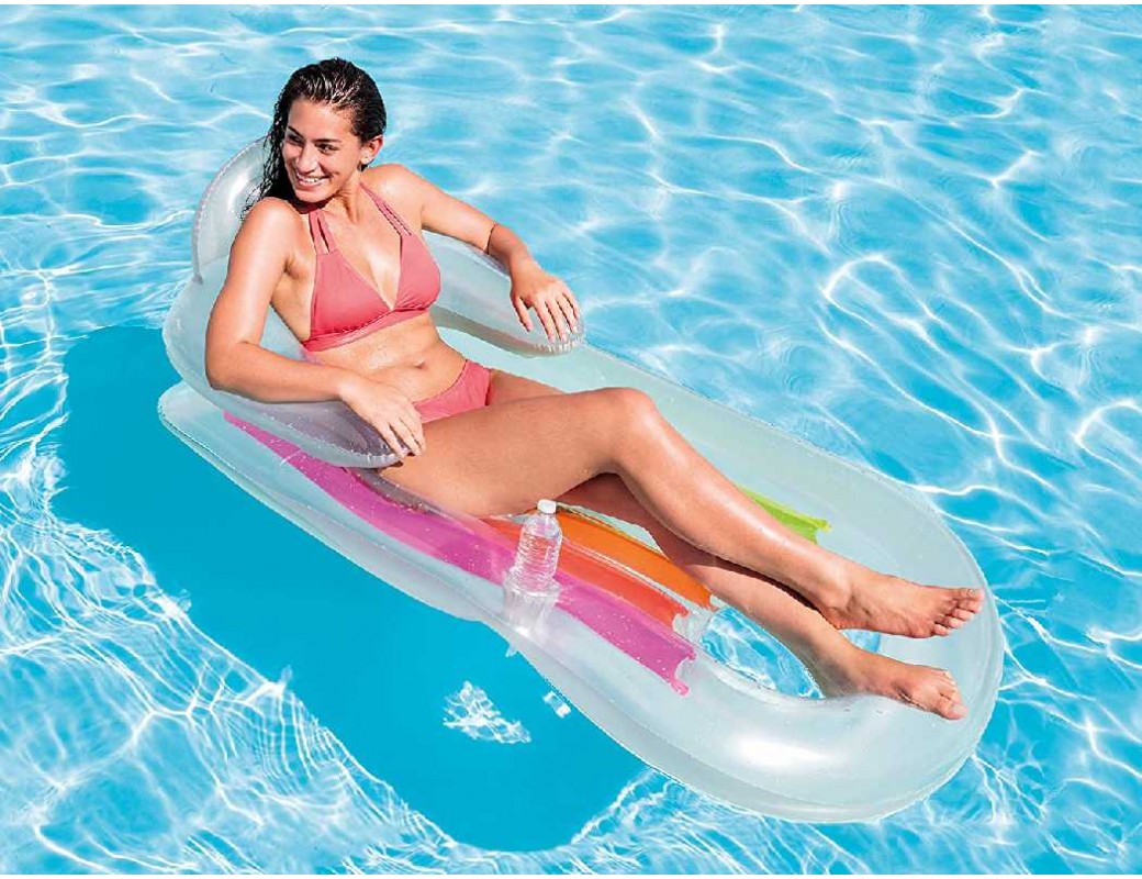 INTEX Gonfiabile Materassino Poltrona Abbronzante 58802