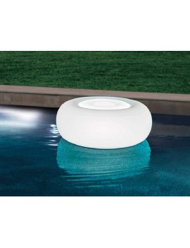 INTEX Poggia piedi luminoso con batterie ricaricabili 68697
