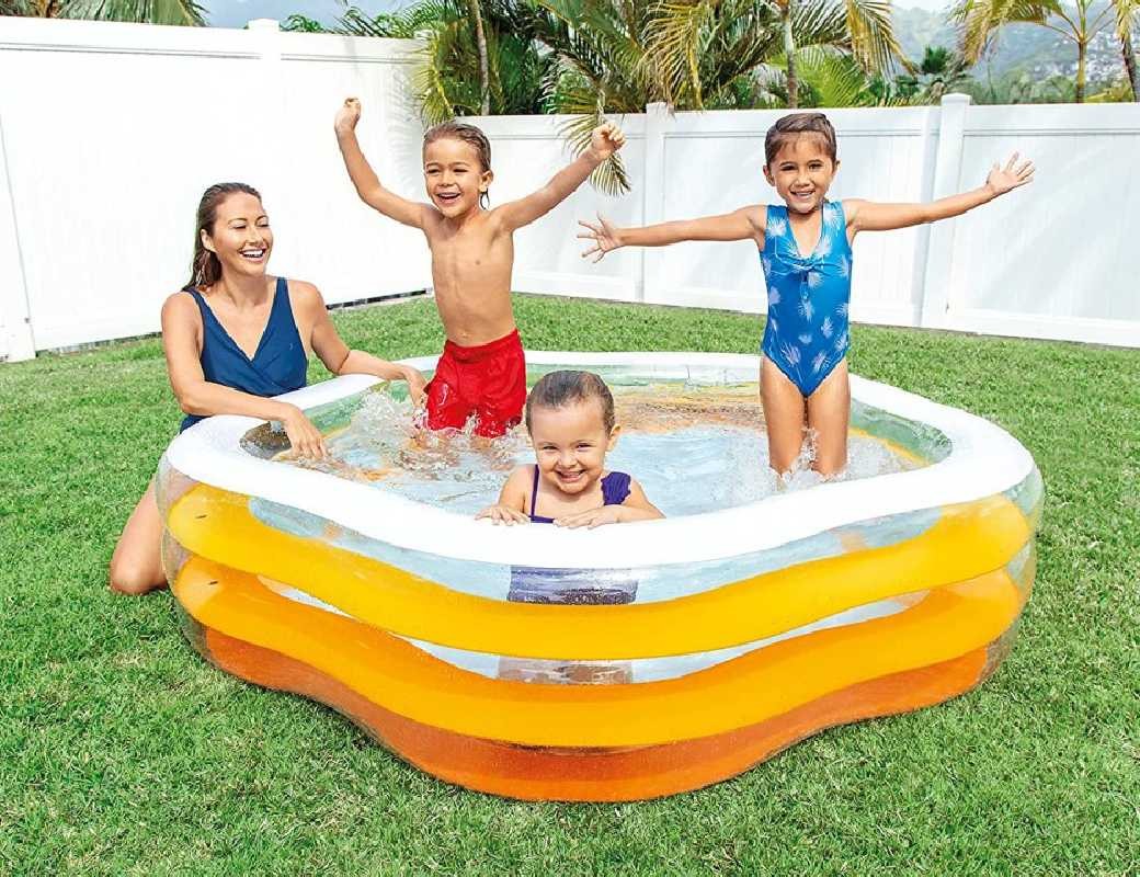 INTEX Piscina Gonfiabile Stella Arancione 56495