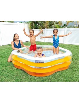 INTEX Piscina Gonfiabile Stella Arancione 56495