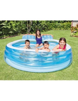 INTEX Piscina Gonfiabile Family Con Poltrona 57190