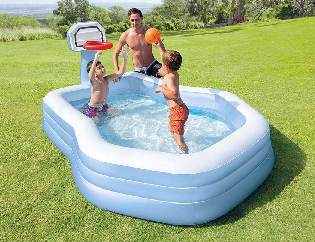 INTEX Piscina Gonfiabile Family Gioco Basket 57183