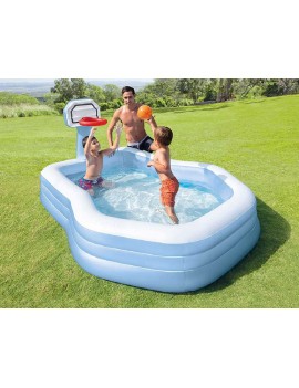 INTEX Piscina Gonfiabile Family Gioco Basket 57183
