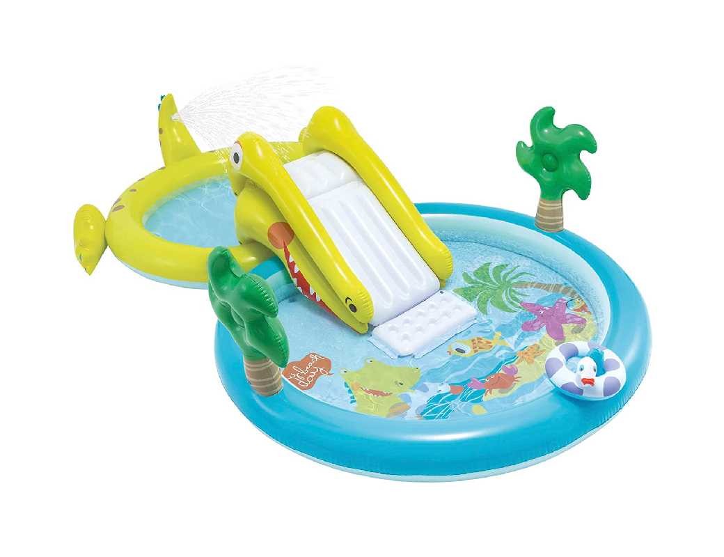 INTEX Piscina Gonfiabile Play Center Alligatore 57164 INTEX Piscina Gonfiabile Play Center Alligatore 57164