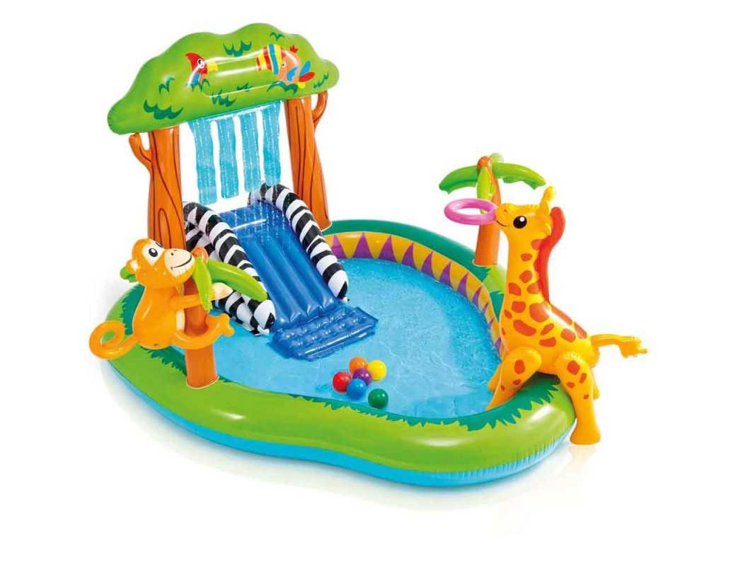 INTEX Piscina Gonfiabile Play Center Giungla 57155 INTEX Piscina Gonfiabile Play Center Giungla 57155