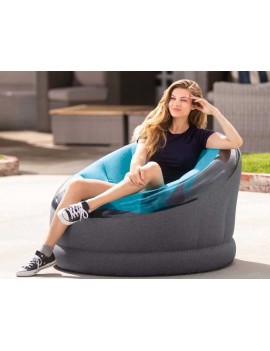 INTEX Poltrona Empire Gonfiabile Verde, Azzurra o Gialla 66582