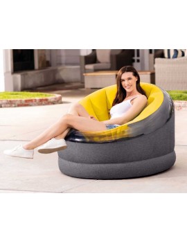 INTEX Poltrona Empire Gonfiabile Verde, Azzurra o Gialla 66582