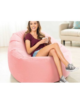 INTEX Poltrona Sacco Gonfiabile Grigio Chiaro o Rosa 68590