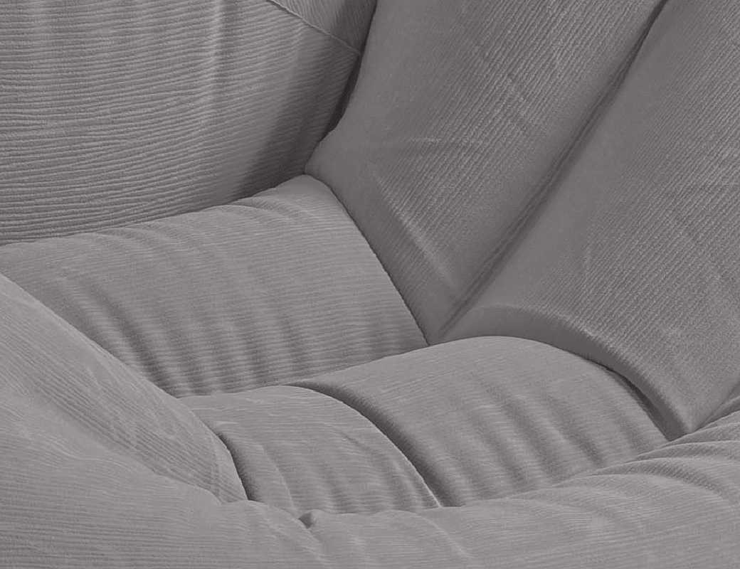 INTEX Poltrona Sacco Gonfiabile Grigia 68579