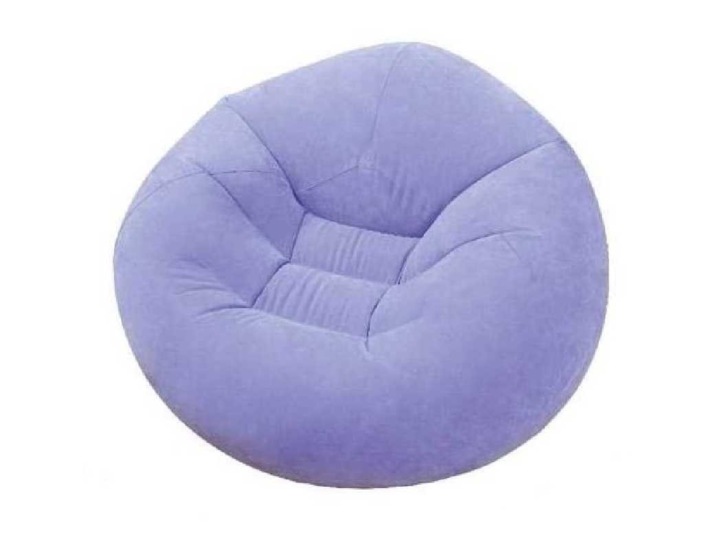 INTEX Poltrona a Sacco Gonfiabile Verde, Fuxia o Viola 68569